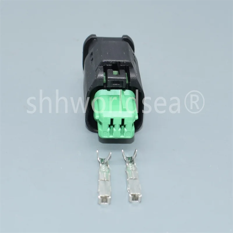 2/10Sets 2 Pin 1801175-5 1801174-5 Engine Fan Socket Water Temp Sensor Plug Thermostat Conenctor Automotive For BMW MINI