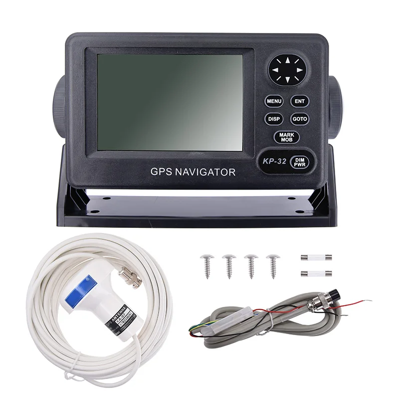 KP-32 GPS/SBAS Navigation GPS Navigation Locator for Marine Boat Parts 4.5 Inch LCD Display Marine Navigator