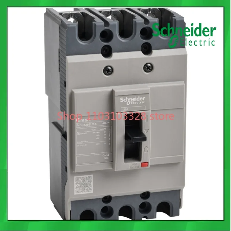 

Schneider Molded Case Circuit Breaker Leakage Protection Air Switch NSC125S NSC125S3125N NSC125S3125MAN