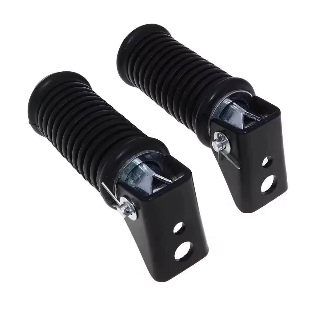 1pair Motorcycle Rear Footrests Motorcycle Foot Pegs Compatible With Suzuki GS125 GN125 Motocross Motorcycle Accessories JJ1790