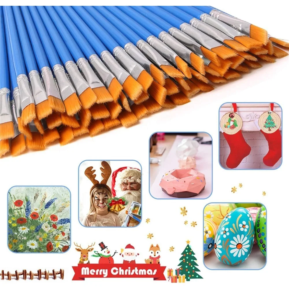 12er-Set Ultimate Artist Starter Pack mit Pinseln und Paletten, perfekt für Anfänger, Studenten und Bastler, perfektes Geschenk – Detail 5