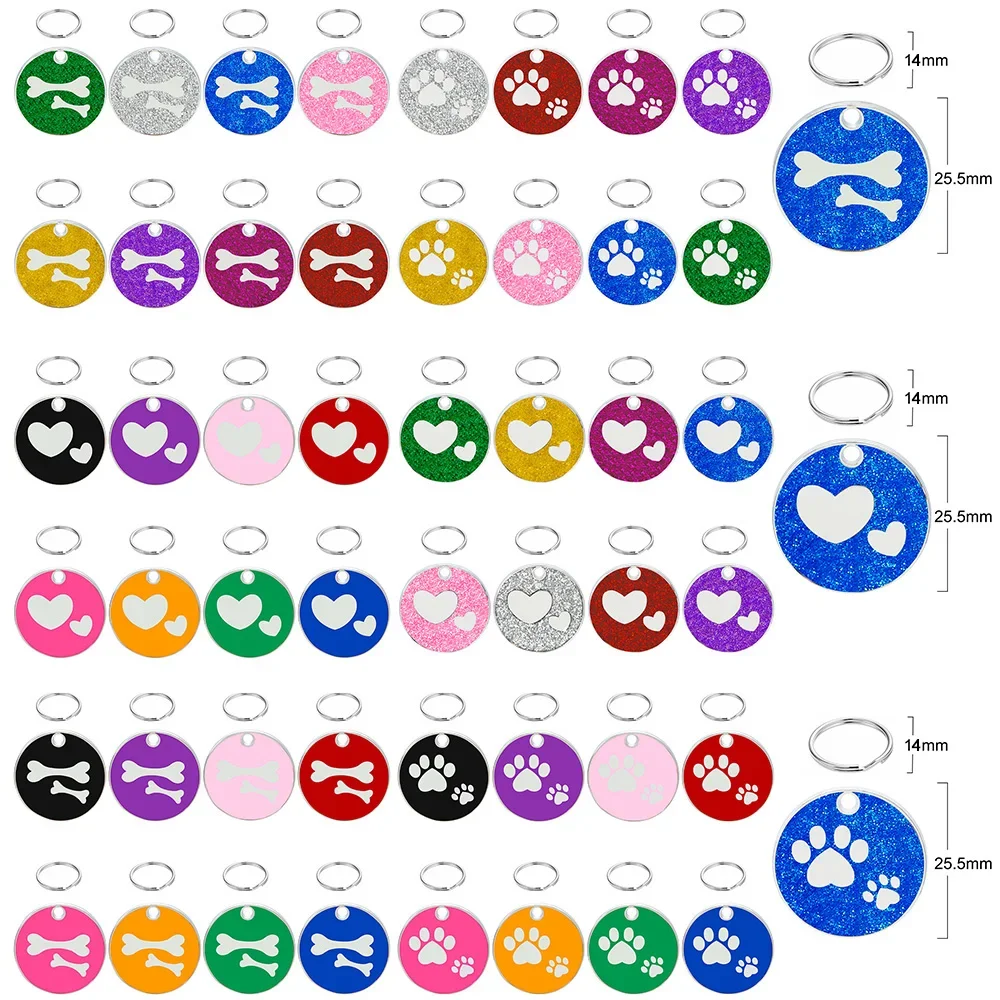 20PCS Dog Pet Id Ta…