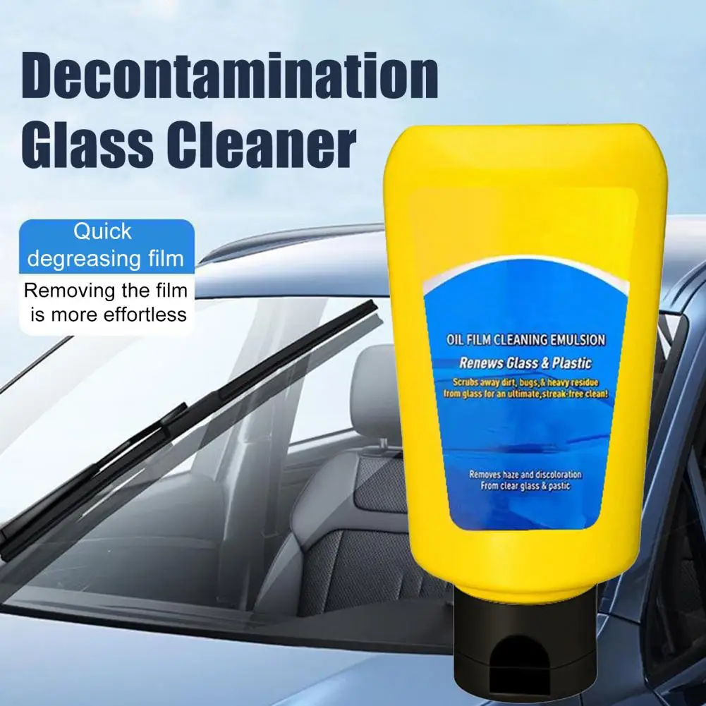 Glass Cleaner with Anti-fog -grinding Technology Glass Cleaner Automotive Oil Film Cleaner Emulsion for Glass Car for Renewing