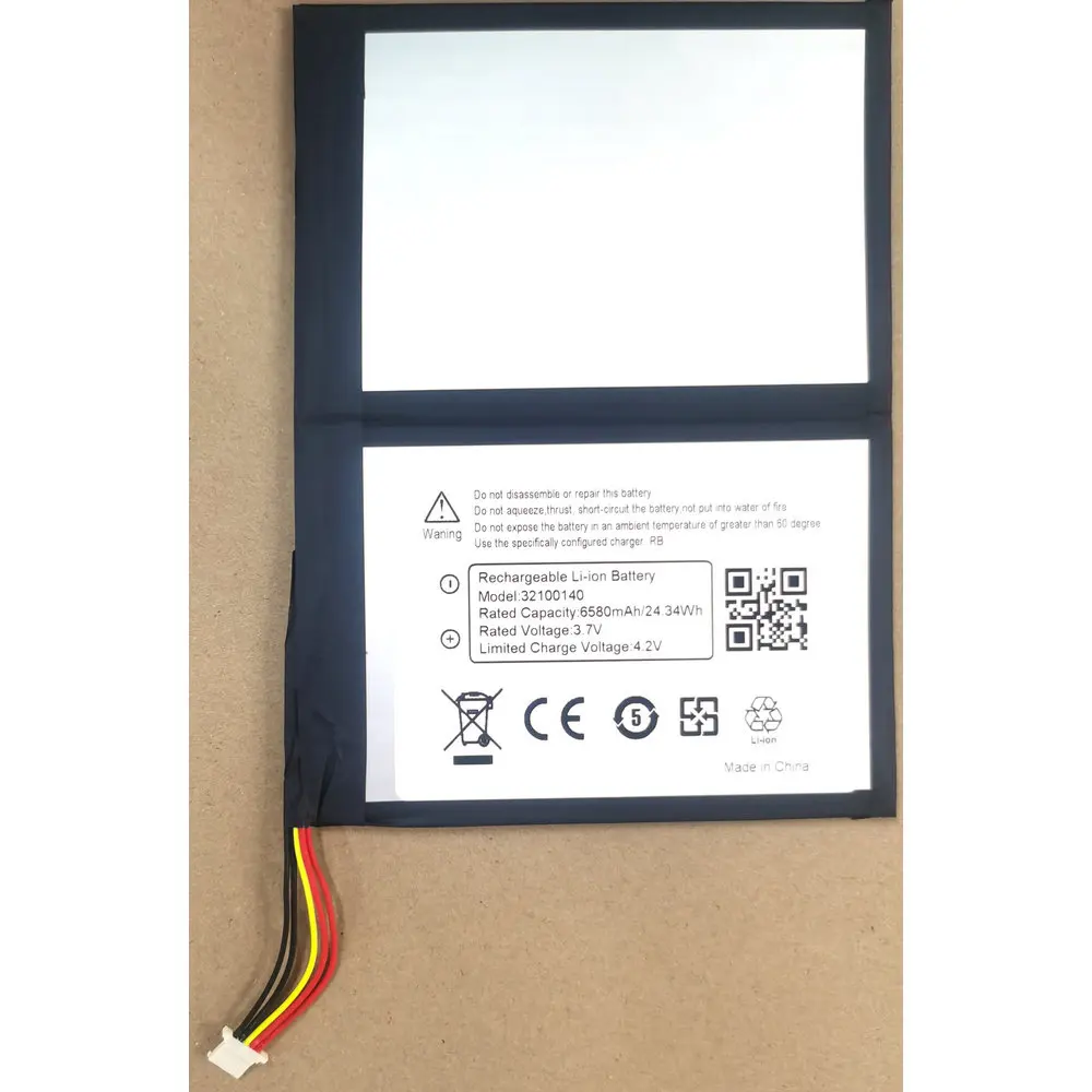 

32100140 Аккумулятор для Blackview Tab 8 6580 мАч 3,7 В