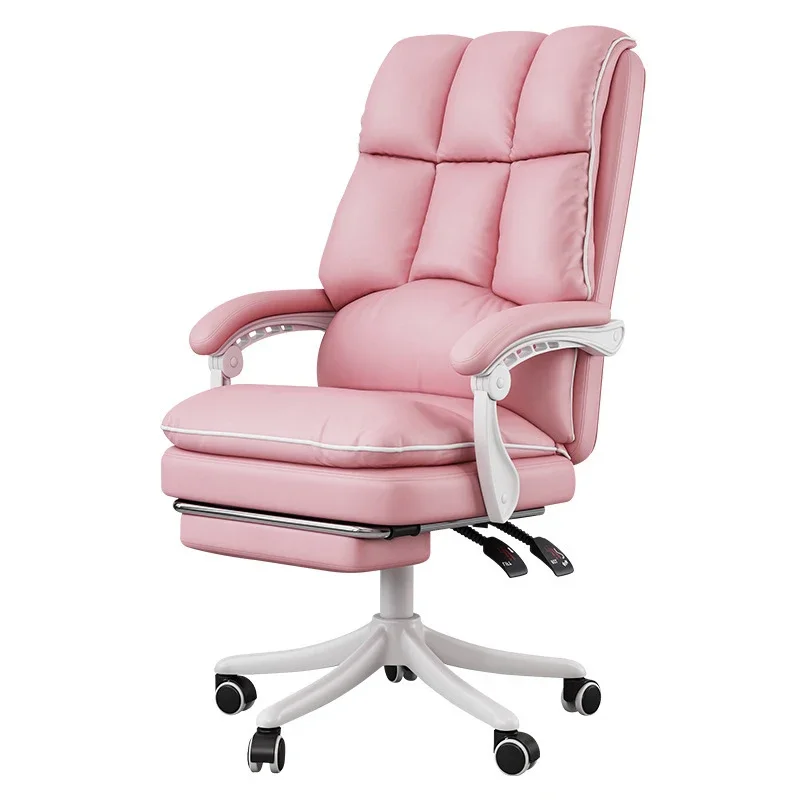 Modern Design Ergonomic Executive Chairs Leather Soft Cushion Office Chair For Sale Comfortable Swivel Reclining Computer Chair