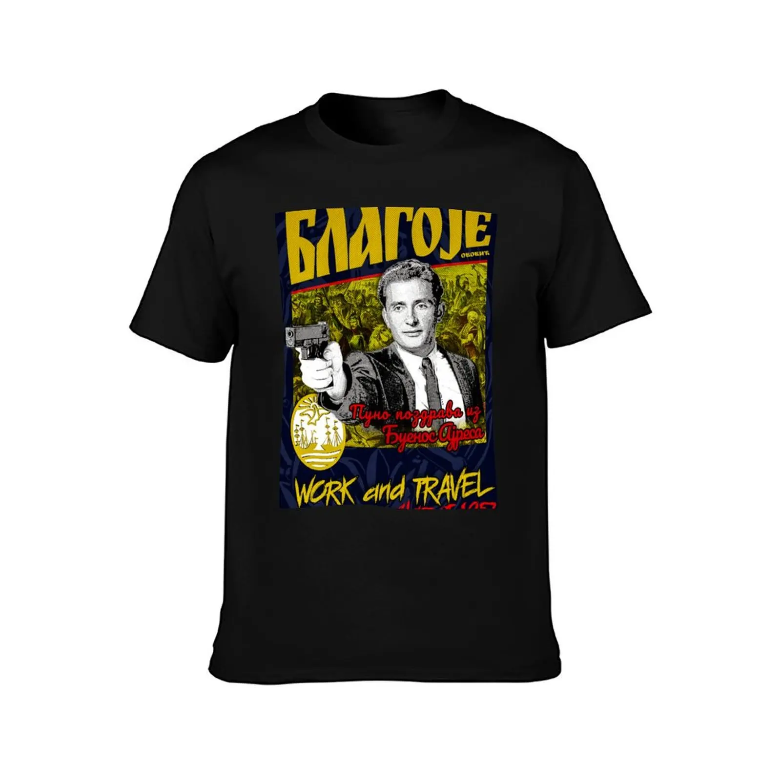 Majica Blagoje Jovovic Work and Travel class of 1957 T-Shirt Daily Work Short Sleeve Top T-Shirt