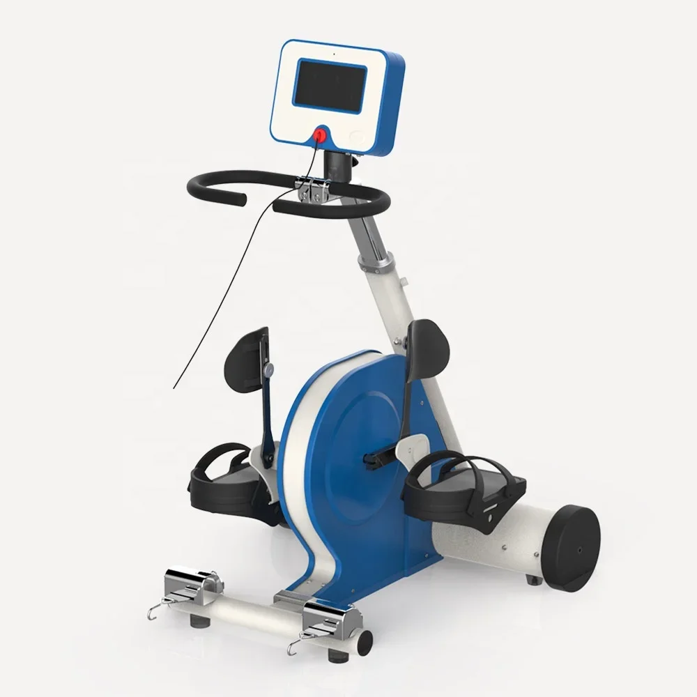 physical therapy leg exercise bike stroke rehabilitation equipment training passive active trainer