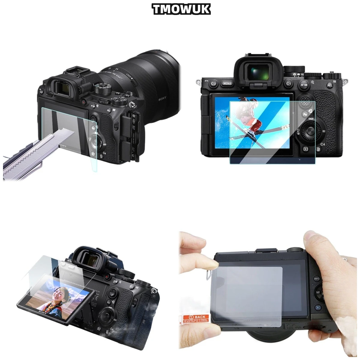 

For A7M4 A6700 A7C2 A7CR A7IV, Ultimate Screen Protector, 9H Hardness & Anti-Scratch Coating