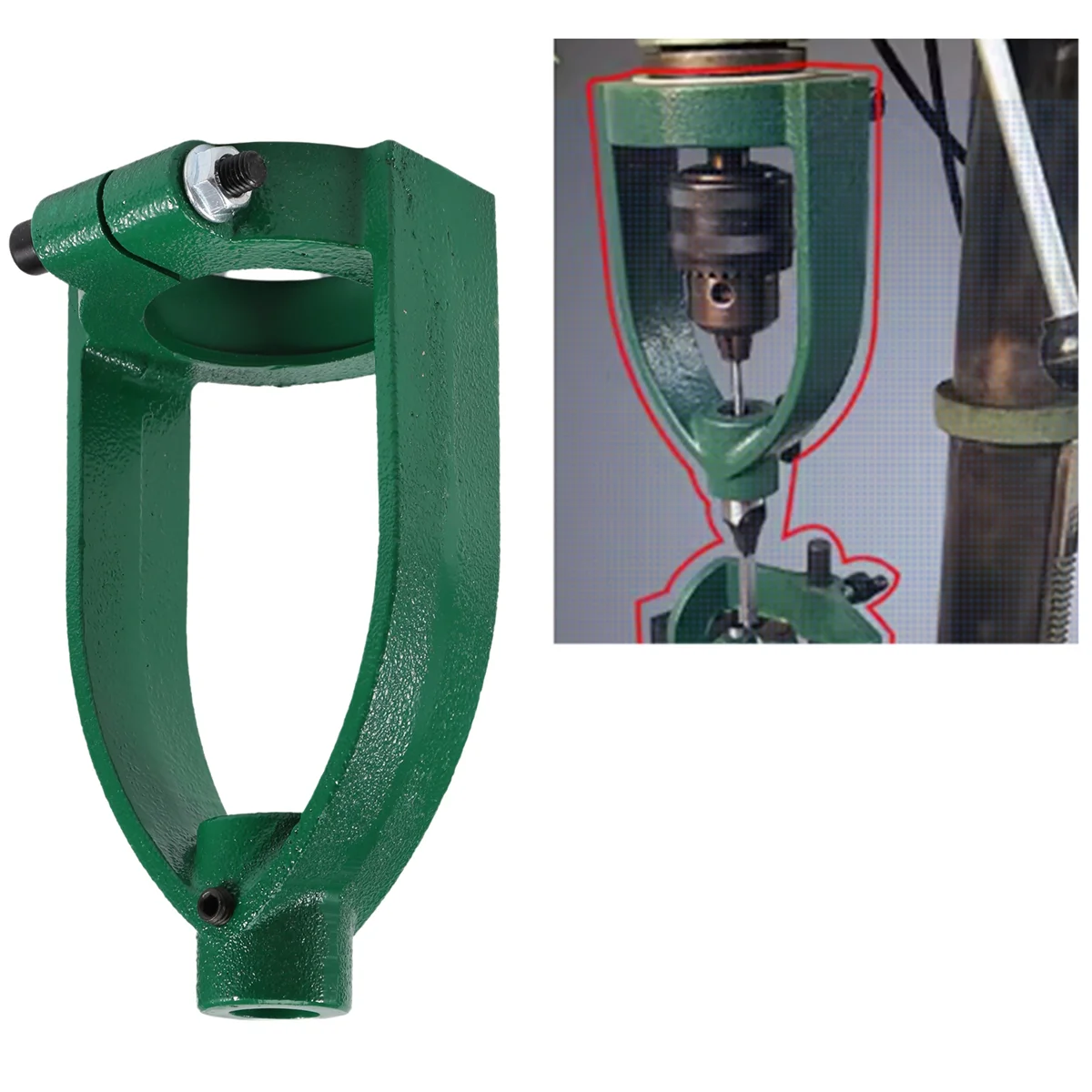 ABBO-Bench Drill Square Tenon Conversion Mortise Locking Machine Converter Hole Accessories (65-55mm)