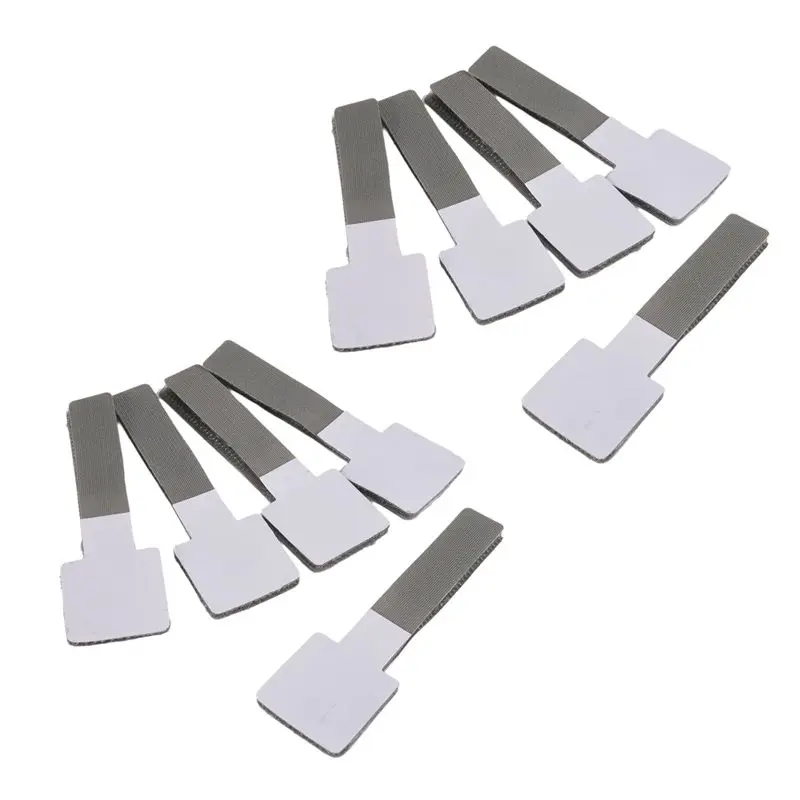 [HOT!A34R】 Hook And Loop Cable Management Under Desk, 80PCS Self Adhesive Cable Ties, Reusable Wire Organizers For Cords