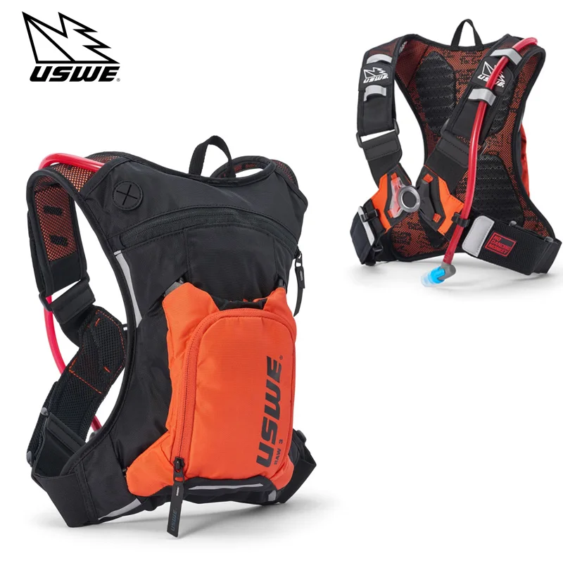السويد USWE على الطرق الوعرة دراجة نارية ركوب حقيبة المياه خفيفة الوزن 4L حقيبة المياه وودواي معبر الرياضة في الهواء الطلق على ظهره