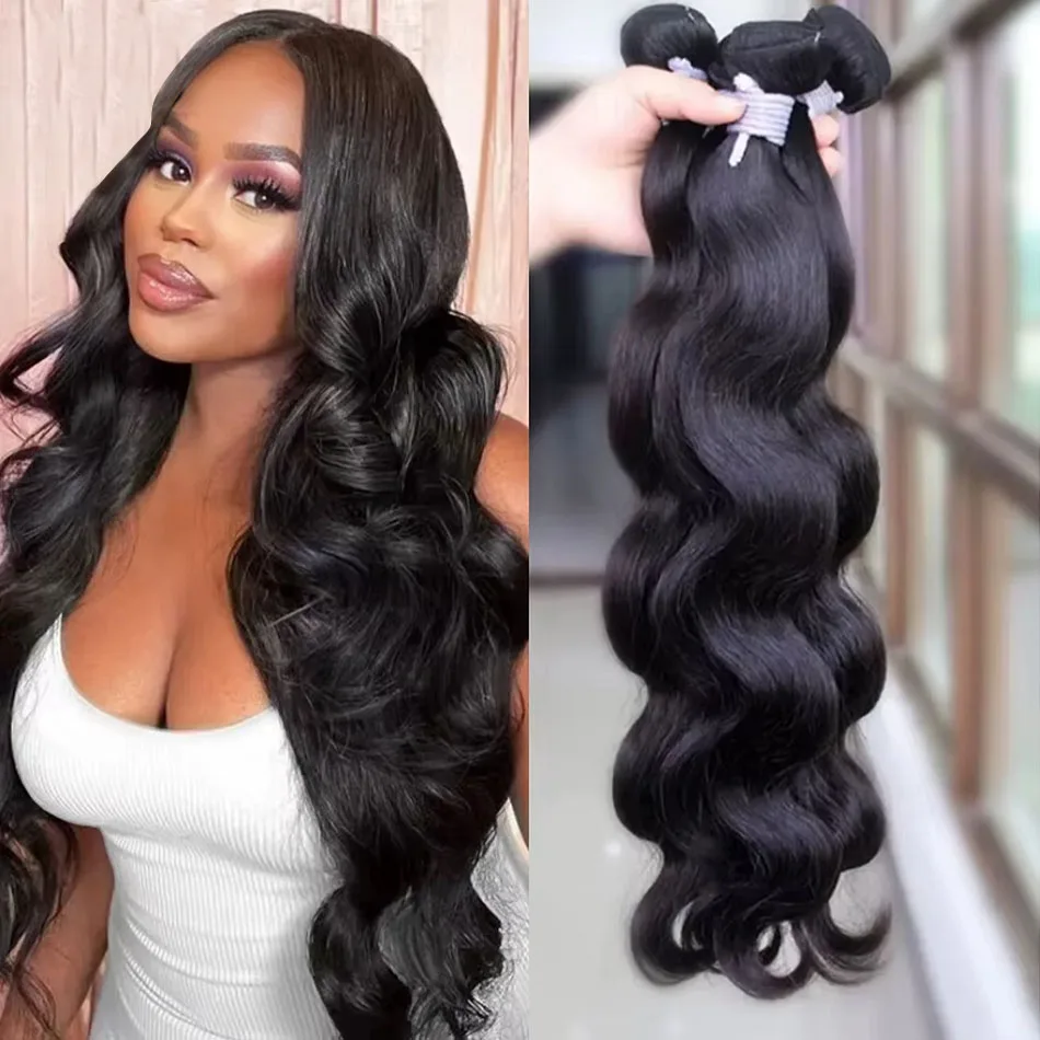 

15A Пучки объемной волны Индийский Реми 100% необработанные необработанные натуральные человеческие волосы Волна воды 22 24 26 дюймов 3 комплекта предложений Наращивание