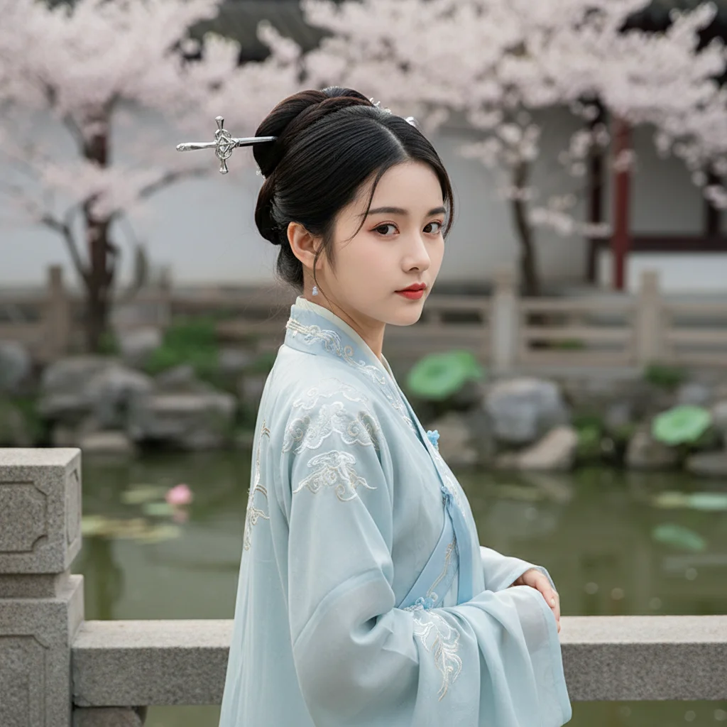 Alloy Sword Hairpin New Chinese Style Hanfu Hair Accessory Long Sword Hair Stick