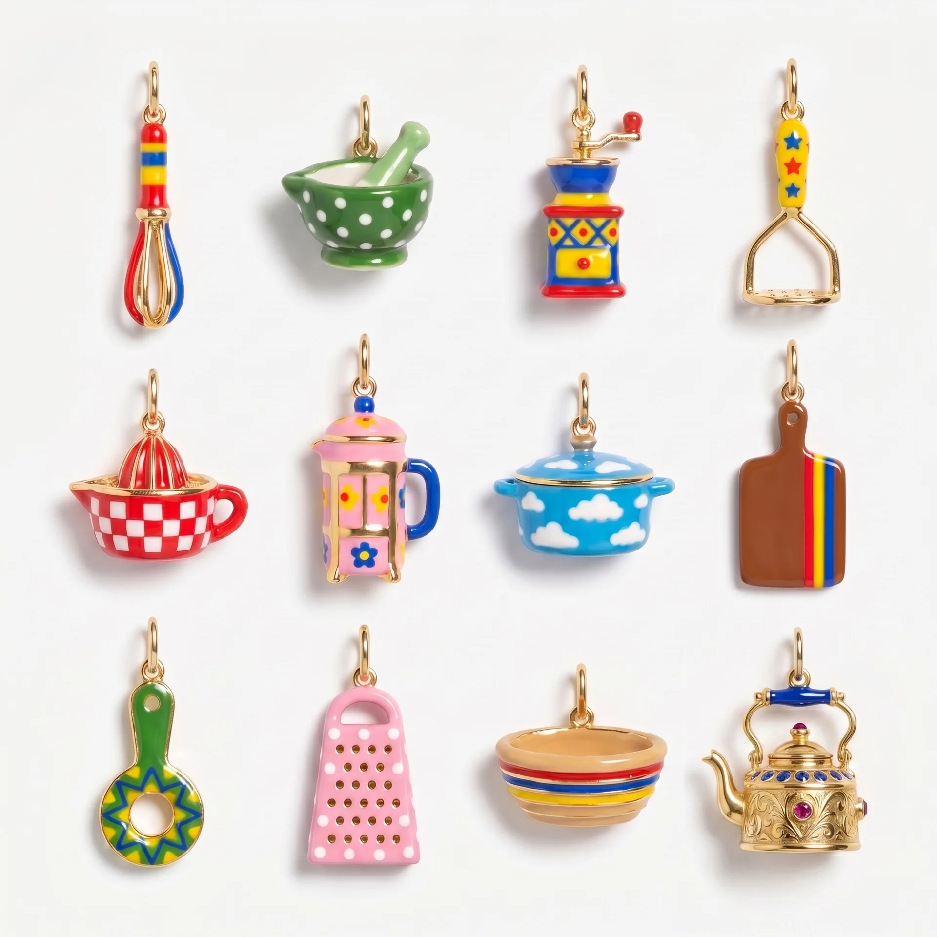 2027 Best-Selling Lifestyle Series: DIY Copper Pendant Takes the Spotlight — Egg Beater, Coffee Maker, Peeler, Teapot & Pot
