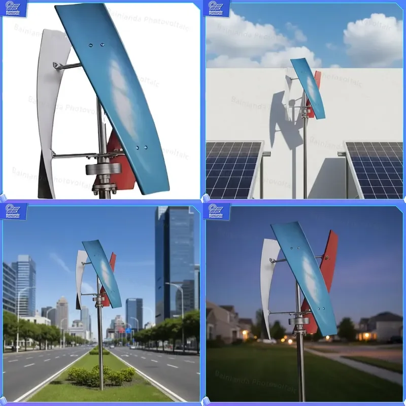 300W Wind Turbine Generator Solar Hybrid System Renewable Energy Power Kit Off Grid Home Backup Battery Charging Windmill