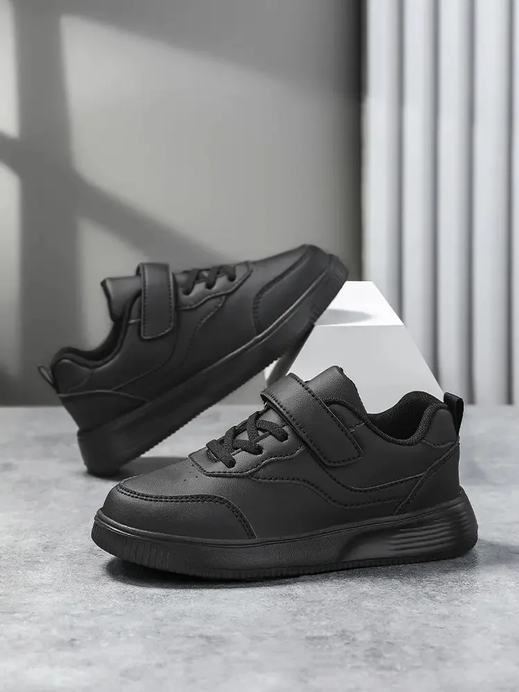 2025 New leather children's sports shoes and small leather shoes  kids sneakers سكسي اطفال صغار