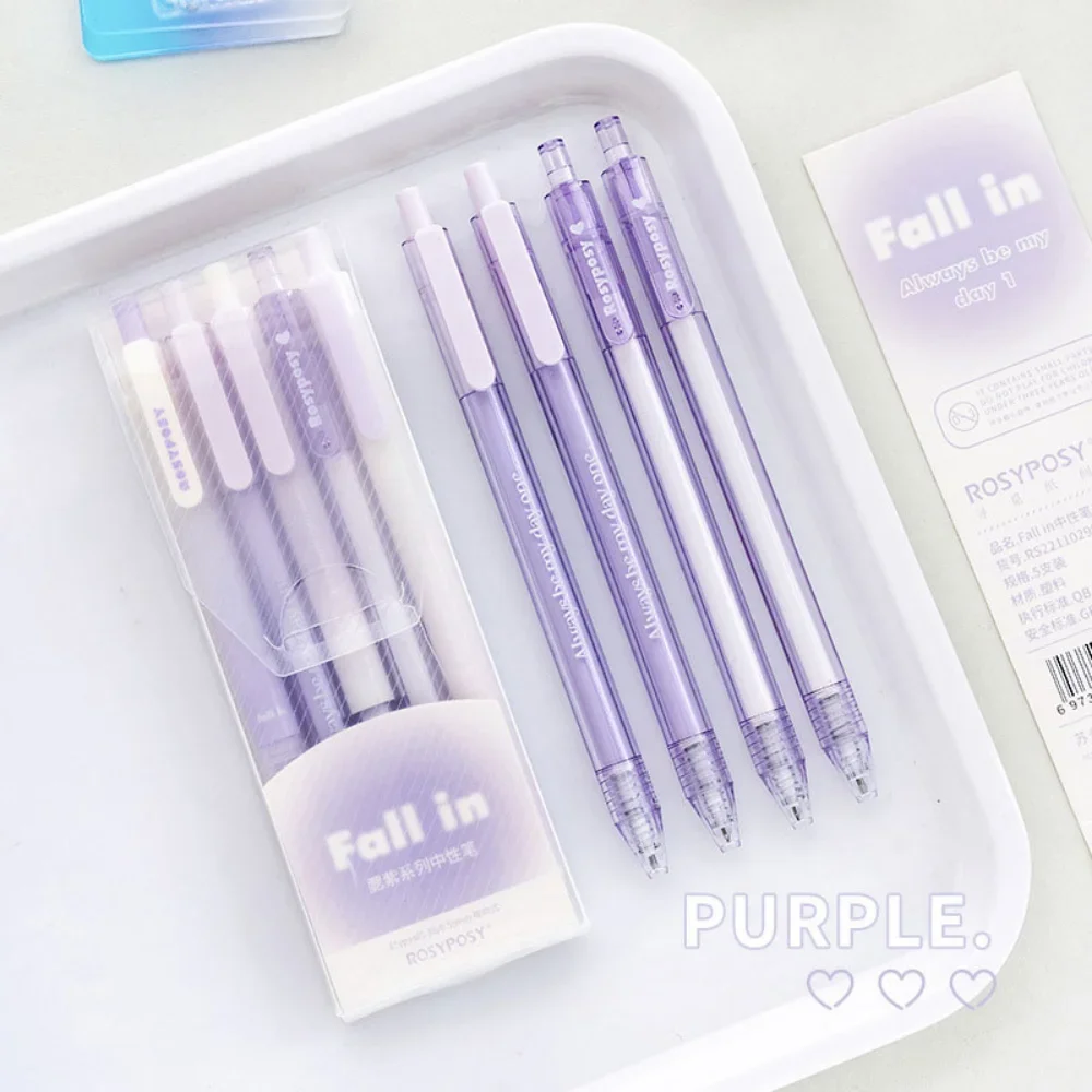 

INS style, attractive writing pens, student stationery, office supplies, gradient gel pen set