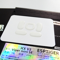 Original Esports Tiger ICE V2 Mouse Skates Mouse Feet For Razer Viper Mini SE Signature Edition MINISE Mice Feet Glides