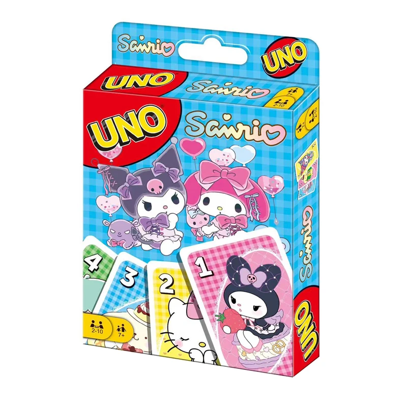 UNO Sanrio Stitch No MERCY juego de cartas a juego, Dragon Ball Z, multijugador, fiesta familiar, juego de mesa, divertido, amigos, entretenimiento,