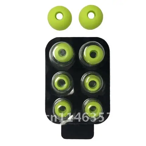 

4 Sets of Portable Anti Slip Replacement Noise Isolated Earbuds Tips with Box, Removable Silicone In-Ear Power 2 Power3.