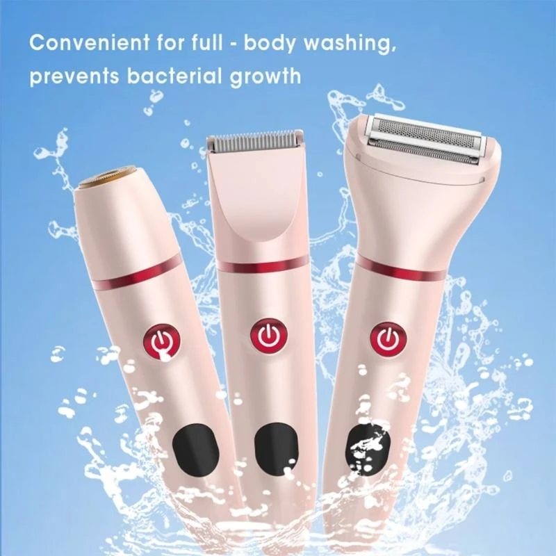 D0AB Efficient Hair Removers Washable Hair Removal Tool Digital Display Rechargeable Hair Shavers Suitable for Woman Body
