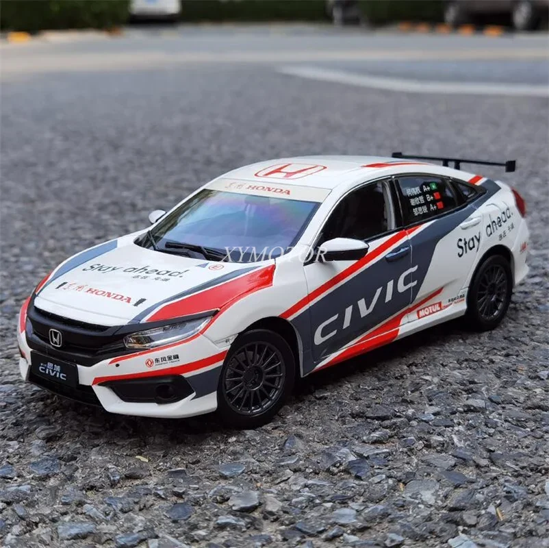 

1/18 For Honda CIVIC CTCC 10th Gen Racing car Diecast Metal Car model Toys Hobby Gifts Display Ornaments Collection