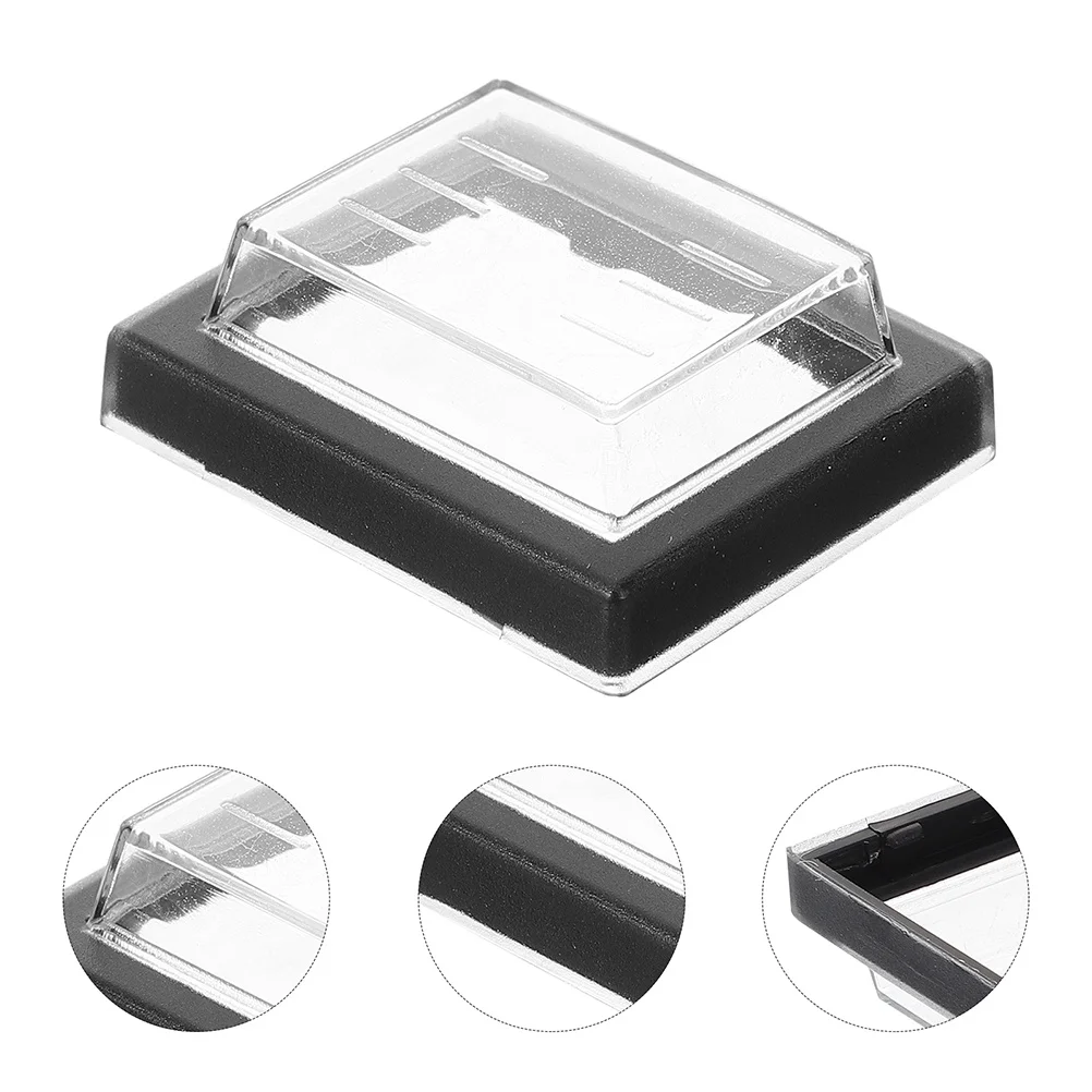 

20Pcs Rocker Switch Cover Comfortable Touch Switch Button Protection Guard Versatile Use Emergency Stop Protection Sticker