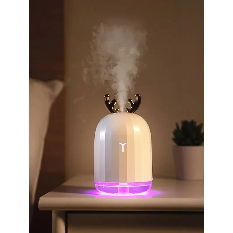 Air Humidifier Mini Portable 220ML Pregnant Baby Quite Ultrasonic USB Essential Oil Diffuser Anion Car Office Humidificadors