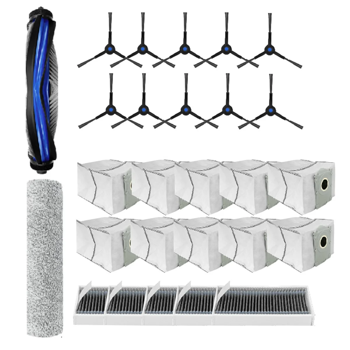 27 pezzi di accessori ultra durevoli per accessori per spazzatrici Ecovacs Deebot X8pro PlusM14K