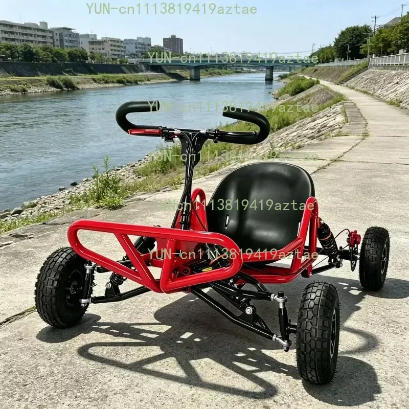 Four-stroke Fuel Kart High-speed Off-road Model Shock Absorption Design Flexible Control Kart Entertainment