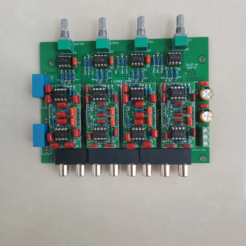 Front Electronic Triple Frequency Divider Board Linkwitz-Riley Filter Frequency Divider Modular Replacement Frequency Divider Po