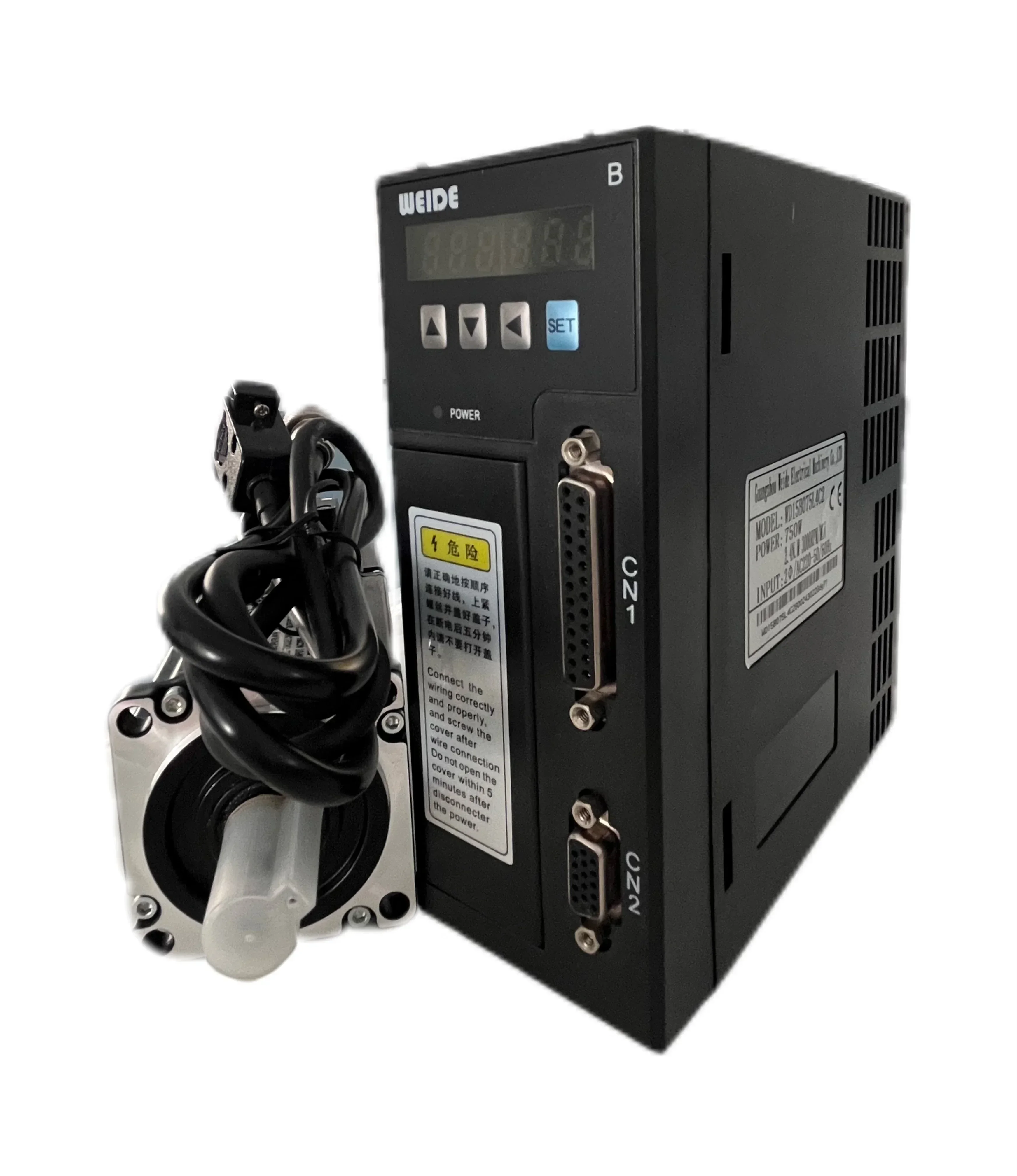 60ST-M01930 60 Flange AC Servo Motor 600W High Precision Integrated for Industrial Automation