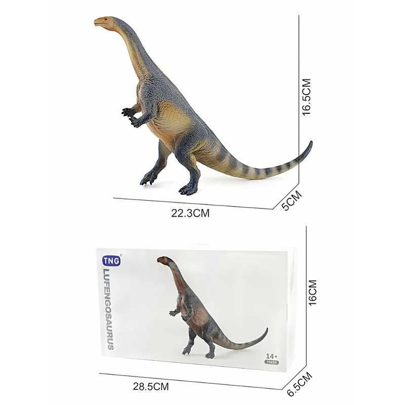 

Новая модель динозавра Луфенгозавра TNG, реалистичная фигурка доисторического животного эпохи Юрского периода для детей, коллекционеров динозавров, развивающая игрушка