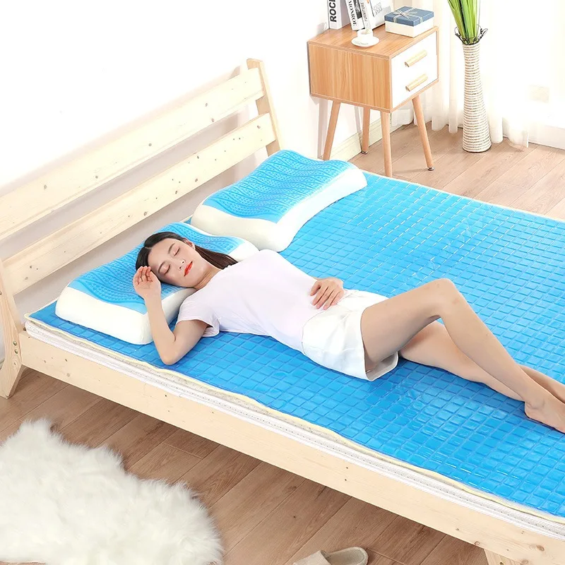 Memory Foam PU Pad Cooling Gel Mattress & Gel Topper