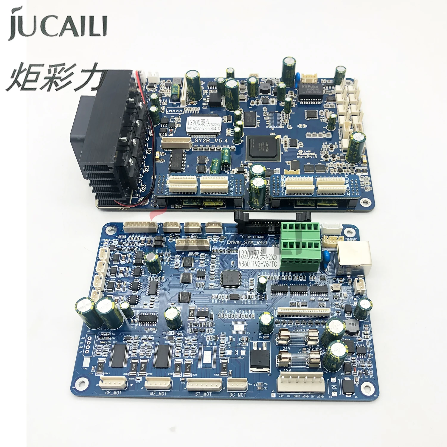 Jucaili Senyang I3200 double head board kit V6 version for EPS I3200 head carriage/main board Eco solvent/water based printer