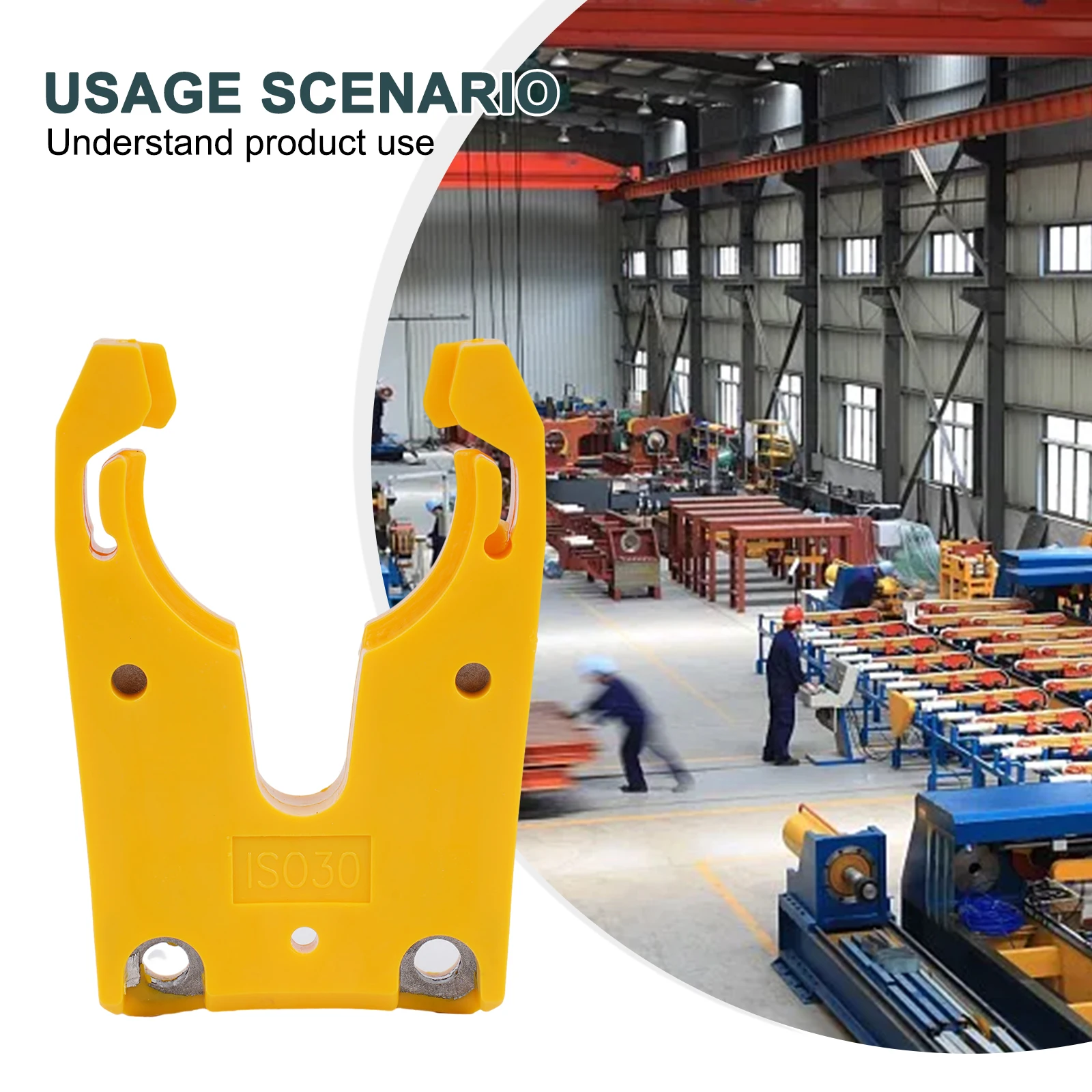 ISO30 Tool Holder Changing Fork for CNC Machines Requiring ISO30 Tool Interface Compatibility and Clamping Integrity