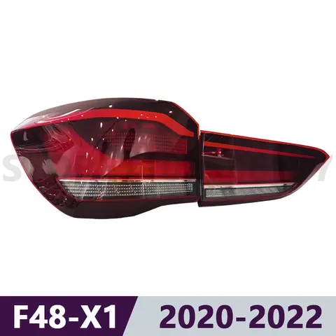 2020-2022 F48 F49 BMW X1 시리즈용 방향 지시등 미등, 브레이크 라이트 리어 램프, 63217955421 63217955422 63217955419 63217955420