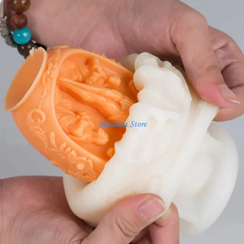 

U2JC Eggs Silicones Mould 3D Jesuses Eggs Molds Casting Mould Plasters Ornament Molds Craft Supplies Epoxy Resin Molds