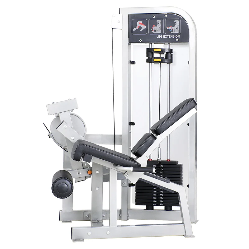 YTYIN New Adjustable Fitness Sitting Leg Extension Exercise Training Device Commercial Use Steel 160kg Weight Stack