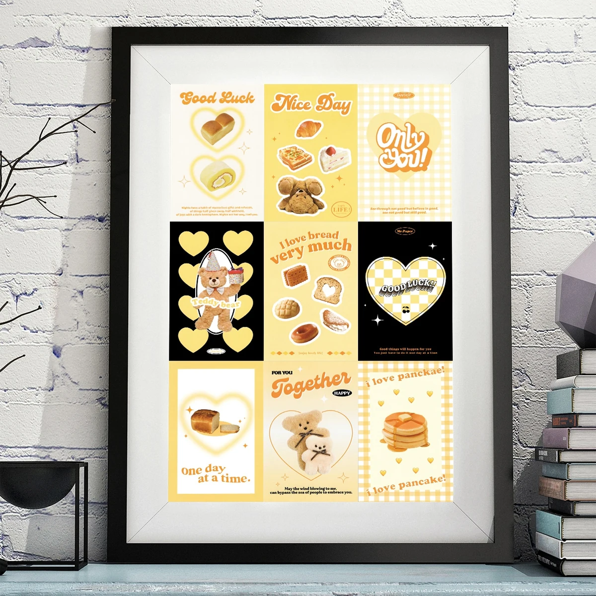 30-teiliges Raumdekor, Wandcollagen-Set, ästhetische Bilder, Poster für Raumästhetik, niedliche Schlafzimmer-Foto-Wandkunst-Dekoration für Teenager-Mädchen – Detail 17