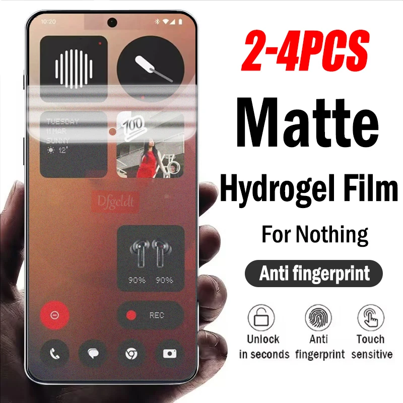 

2-4Piece Matte Hydrogel Film for Nothing CMF Phone 2 Pro Screen Protector for CMF Phone 1 Easy-Installation Protective Soft Film