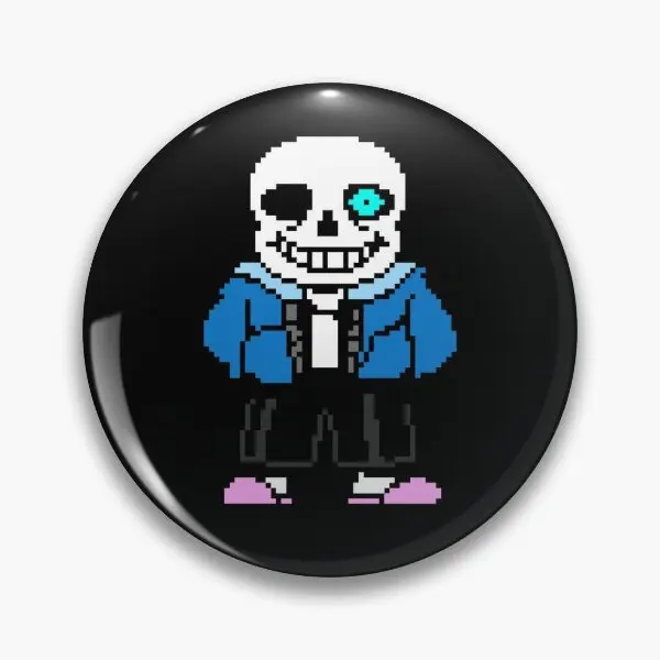 Sans From Undertale  Soft Button Pin Funny Brooch Cute Badge Metal Clothes Cartoon Creative Women Gift Decor Fashion Hat