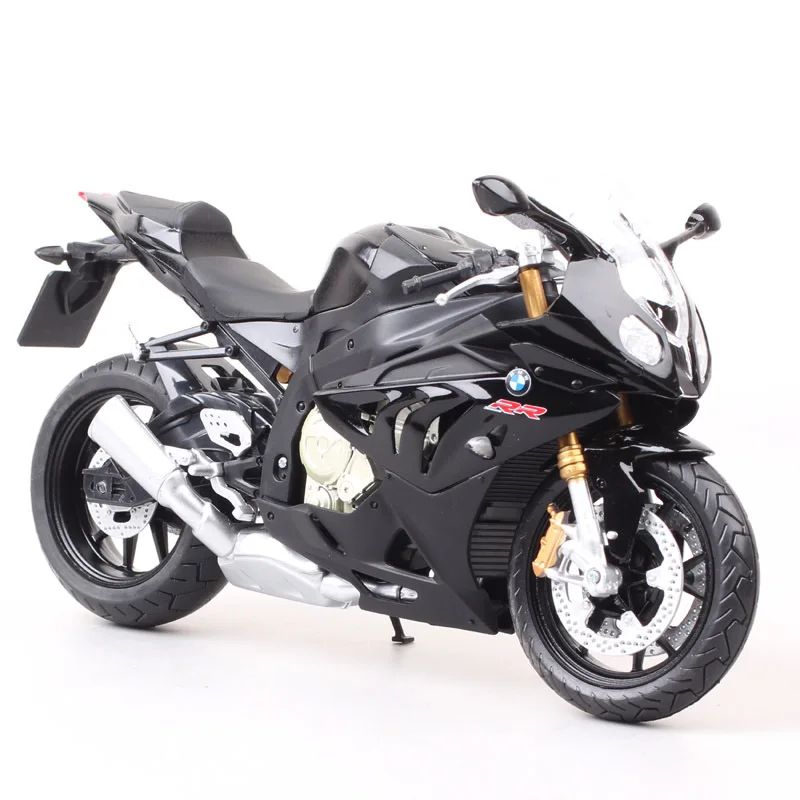 オートバイのおもちゃ-bmw s1000rr 2009,印刷されたキャストモデル,おもちゃ,変換車両,オートバイク,道路,自動サイクル,おもちゃの車,1:12