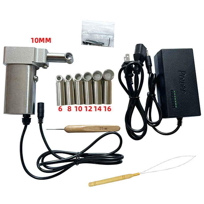2025Instant Dreadlocks Hair Making Machine EasySemi-automatic Dreadlock Machine Suitable for Long Human Hair and Synthetic Hair