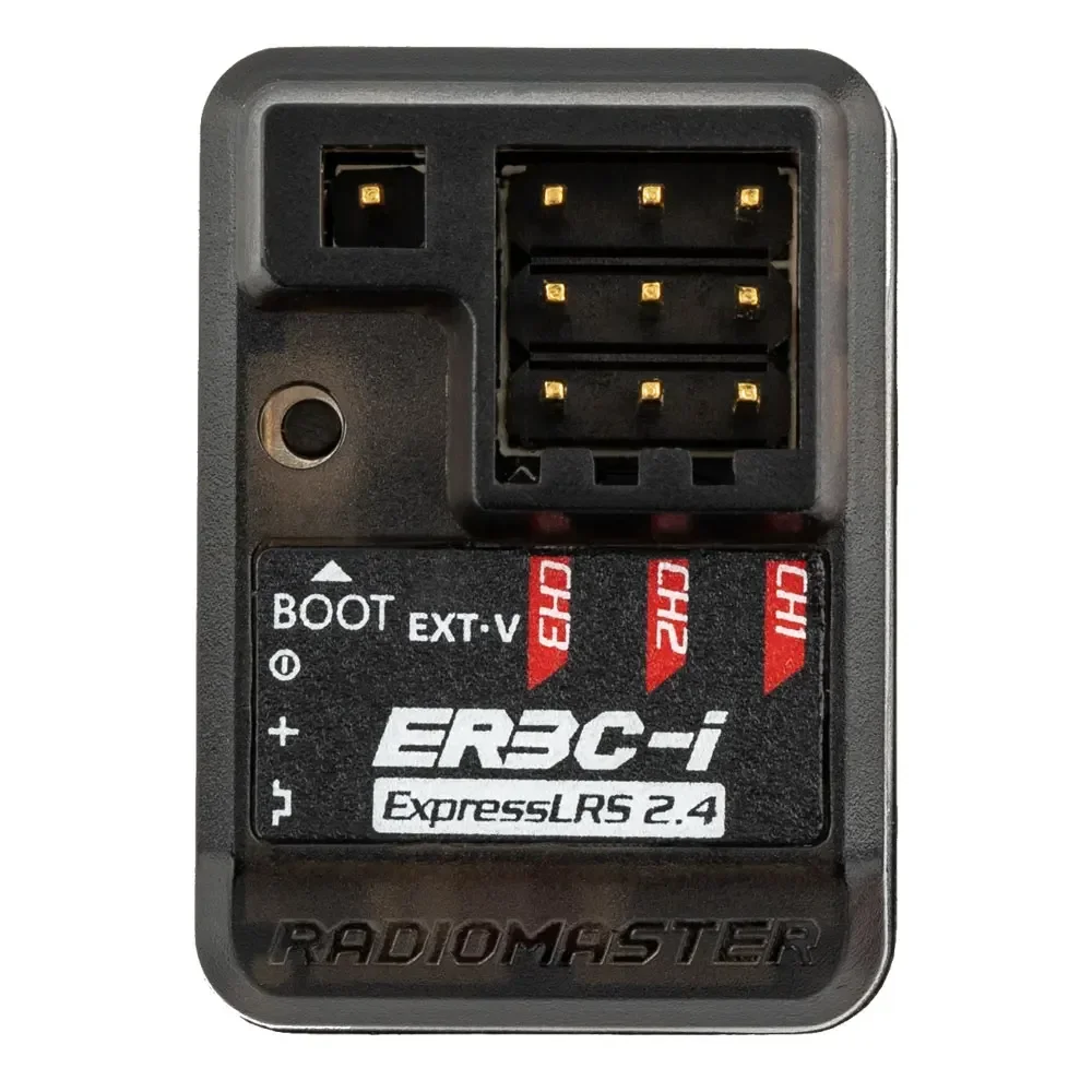 ER3C-i רדיומסטר אקספרס 2.4ghz elrs elpwm מקלט w/אנטנה מובנית עבור mt12 משדר רדיו rc סירה