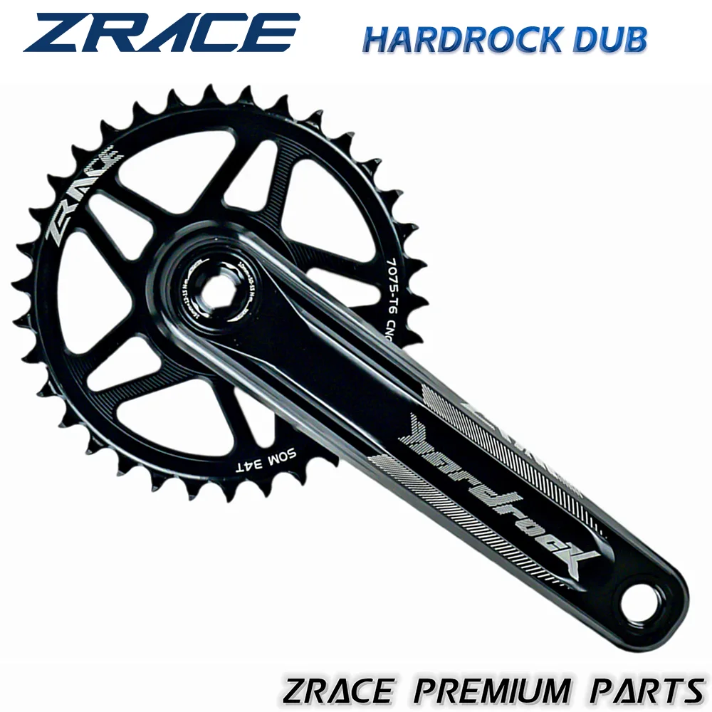 ZRACE HARDROCK - DUB 1 x 10 11 12 Speed Boost Crankset Eagle Tooth do MTB XC/TR/DH/FR 170 / 175mm,32T/34T/36T/38T,DUB Chainset