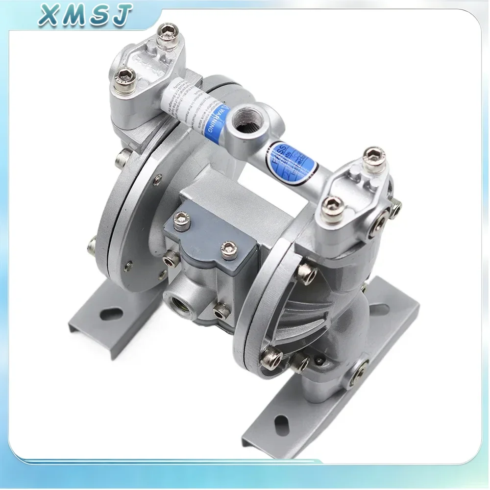 A-10/A-15/A-15B/A-20/A-26 Air Operated Aluminum Alloy Diaphragm Pump Compatible for Mini Pneumatic Diaphragm Paint Pumps