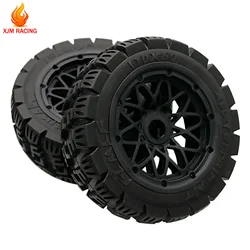 High Quality All Terrain Super Wear-resistant Tires 24mm Hex Hub for 1/5 Hpi Rovan Rofun Kingmotor Baja 5b Ss Buggy Rc Car Parts