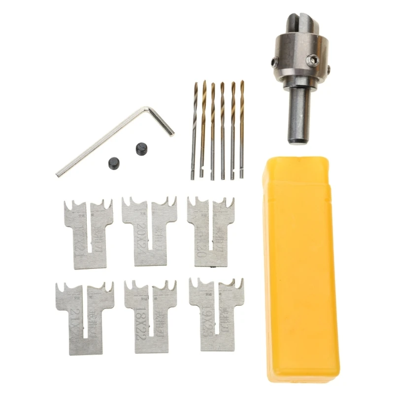 Woodworking Milling Cutter Beading Router Bit Set Accessories For Rings & Peace Buckle Carving, Craftsmanship Steel Tool