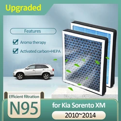 Activated Carbon Air Filter for Kia Sorento XM MK2 2010 2011 2012 2013 2014 97133-2F000 Air Conditioner Accessories Auto Tools